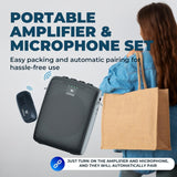 Amplificador de Voz Inalámbrico con Micrófono Lavalier WB005