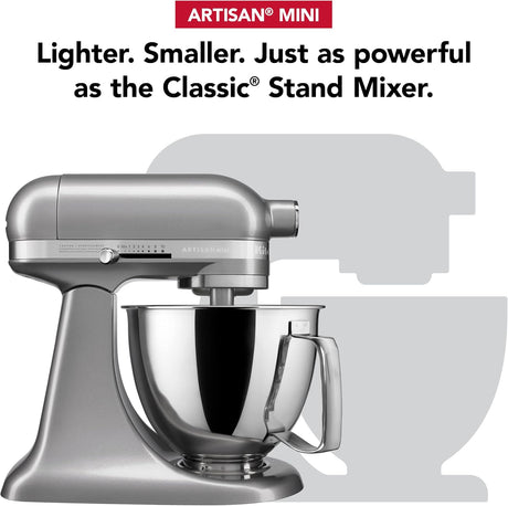Batidora de pie 3.5 Qt KitchenAid Artisan Mini - KSM3316X