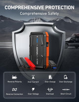 AstroAI Arrancador de coche S8 batería de coche de 1500