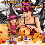 Molde de Silicona Halloween para Chocolate - 2 Piezas - Diseño Variado