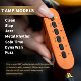 Amplificador de Auriculares Portátil con Efectos y Bluetooth