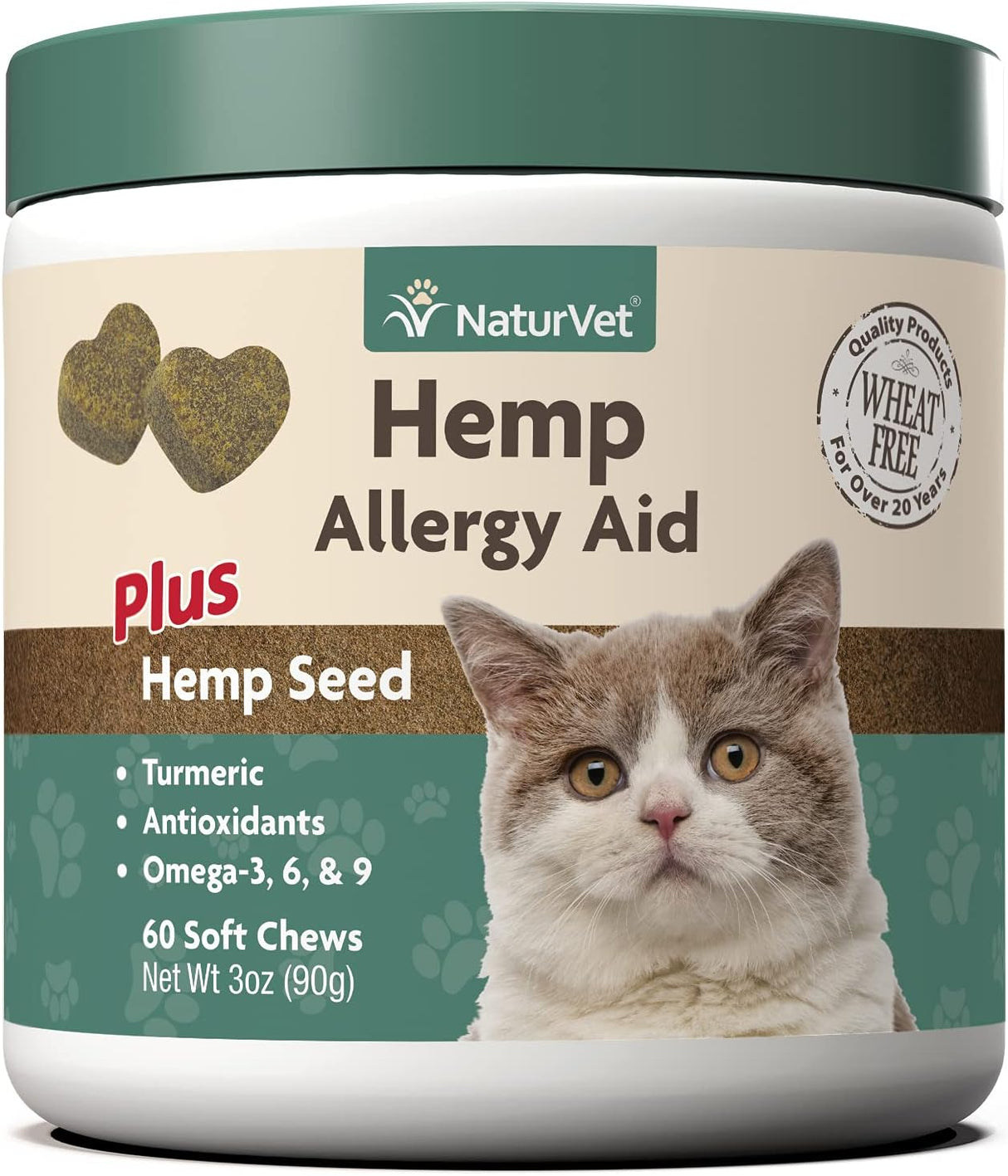 Vitaminas Alergia de cáñamo para gatos