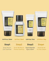 Kit de Cuidado Facial Coreano con Mucina de Caracol