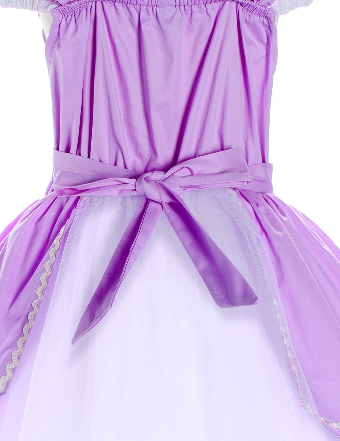 Disfraz de princesa para niña violeta de 3 a 4 años