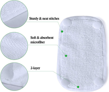 Teamoy Almohadillas de pañales reutilizables para perros hembras (paquete de 6), S