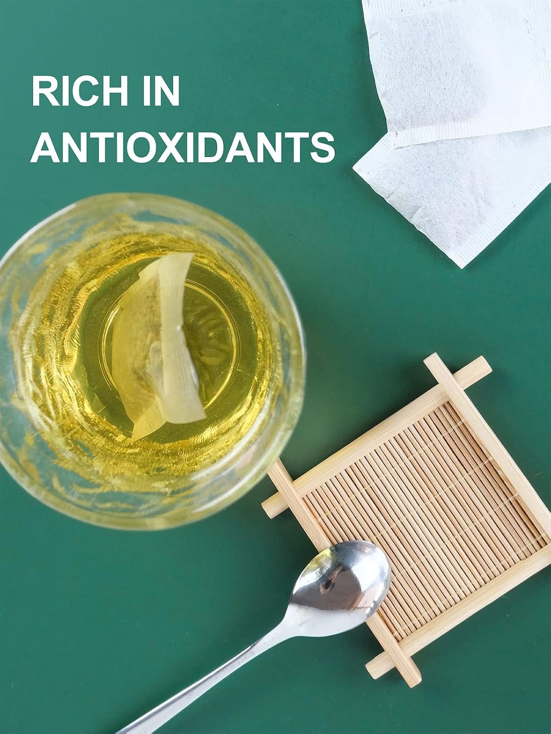 TeeLux Tés Verdes Naturales, Antioxidantes, 100 Pzas