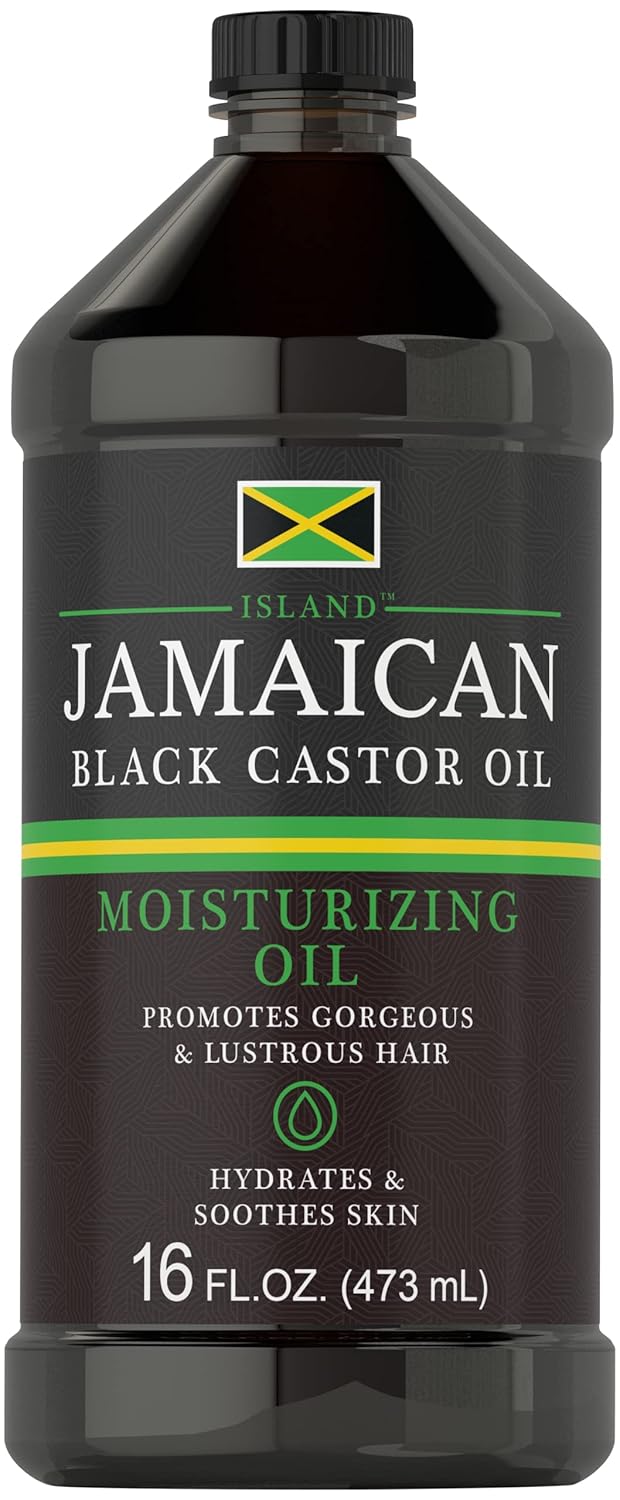 Aceite de ricino negro jamaicano de 16 onzas Nutre la piel