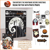 Artículos de Fiesta de Halloween, Tim Burton, 16 personas, Juego