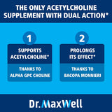 Suplemento Acetilcolina Alpha GPC + Bacopa para Memoria y Aprendizaje