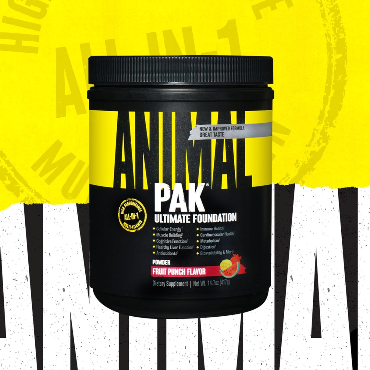 Animal Pak Vitamin y Suplemento Todo en Uno - 60 Cucharadas