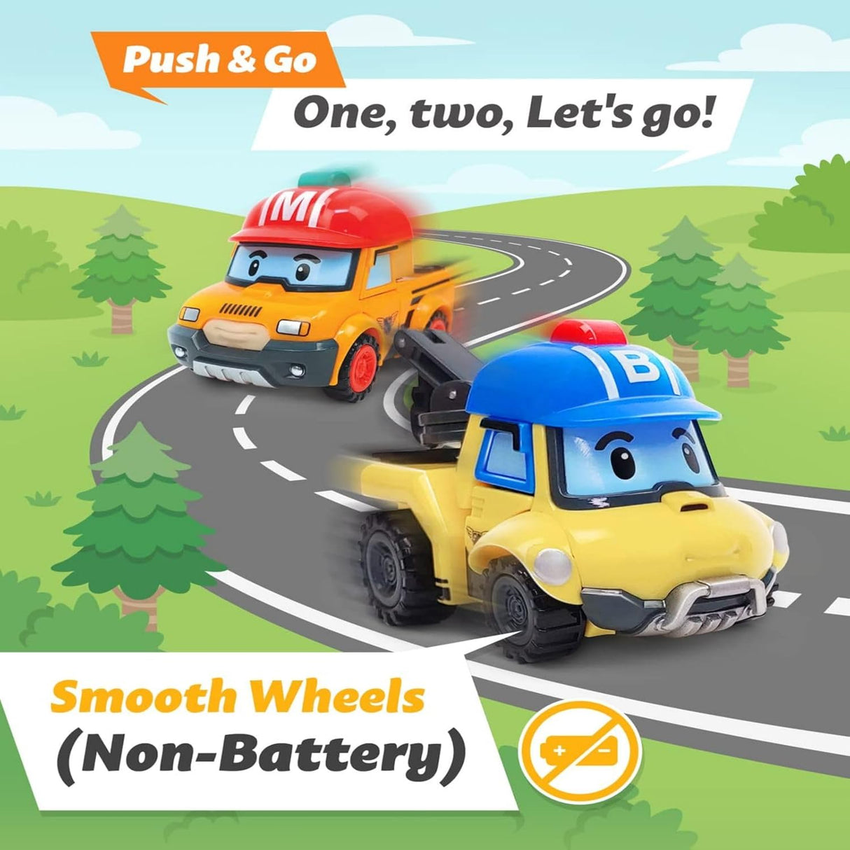 Robocar Poli Bucky 4 Juguete Transformable de Rescate