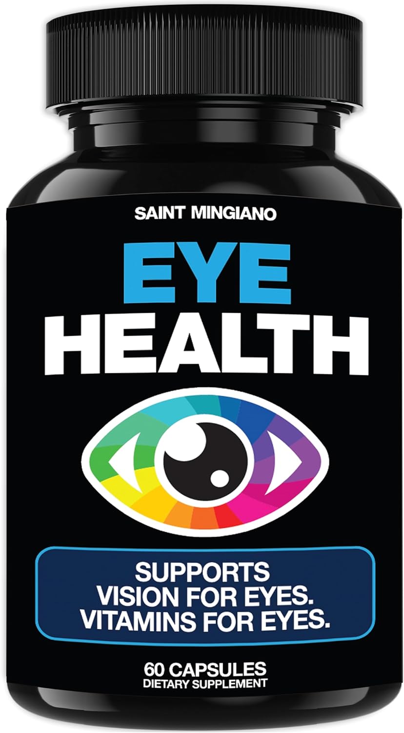 Suplemento vitamínico para la salud ocular y la visión 60u