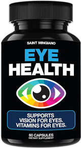 Suplemento vitamínico para la salud ocular y la visión 60u