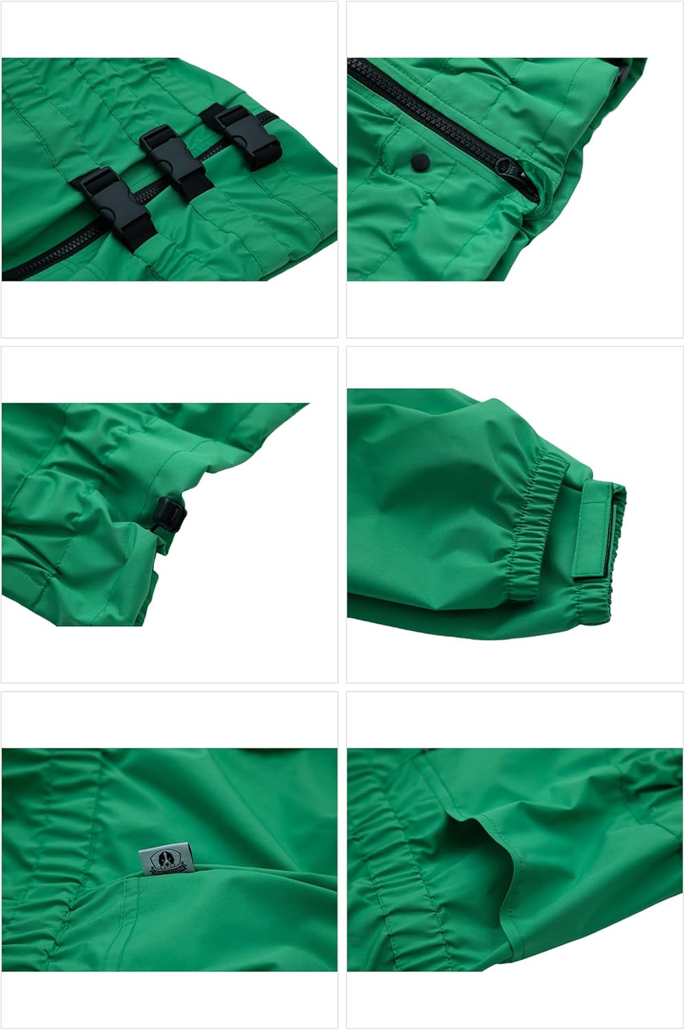 Chaqueta impermeable para perros, ligera, reflectante, XXL