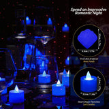 Pétalos de Rosa Artificiales Coume con 72 Velas LED Flameless