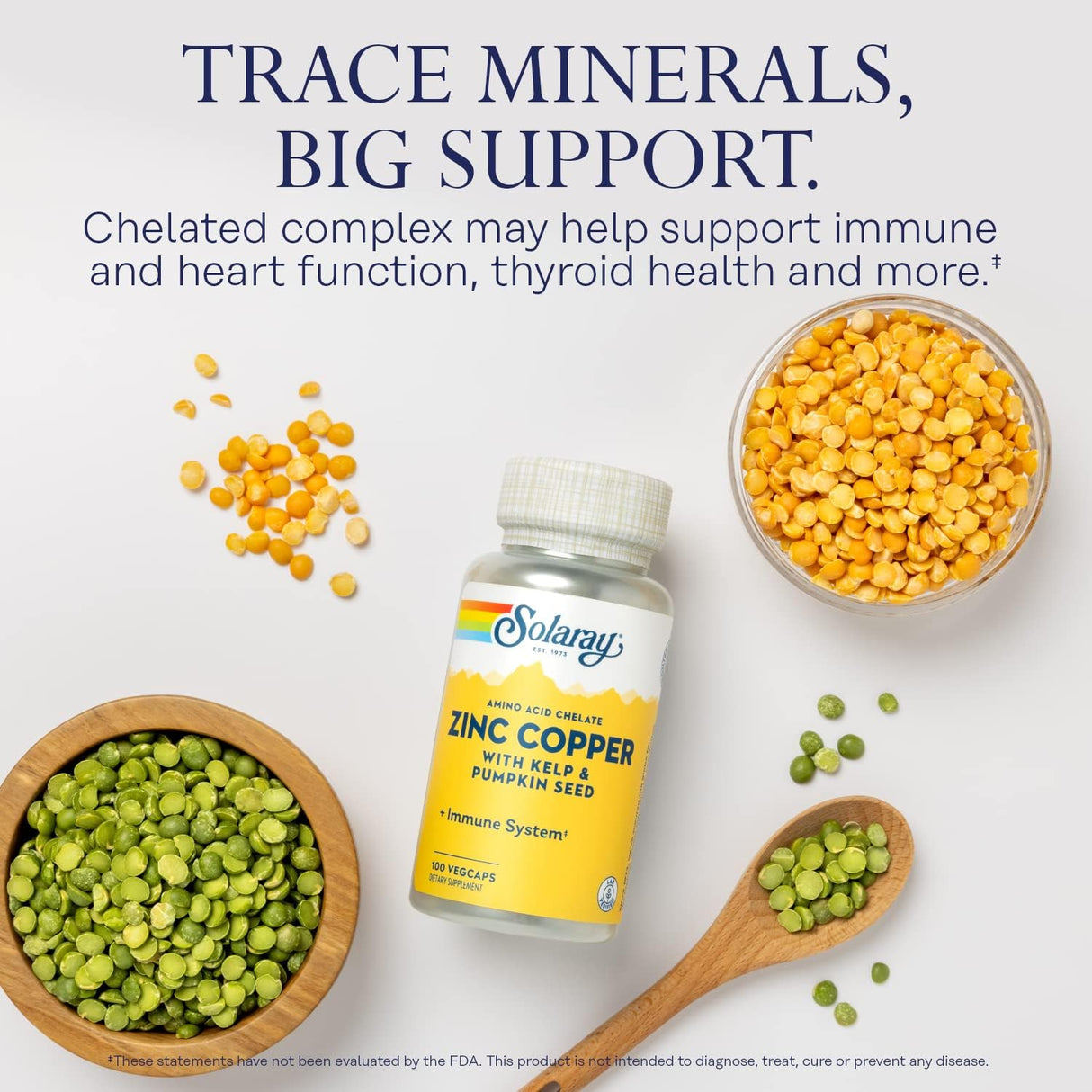 Suplementos de aminoácidos de cobre y zinc  apoyo saludable