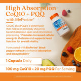 CoQ10 + PQQ Doctor's Best, Apoyo Cognitivo, 60 Veggie Caps