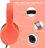 Auriculares LORELEI X6 con micrófono, ligeros y portátiles