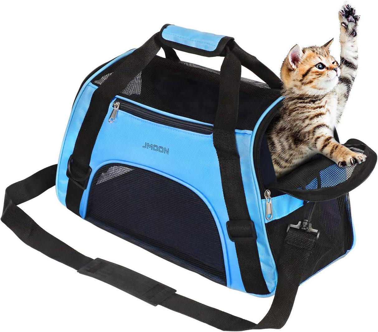 Transportín Suave JMOON para Mascotas - Aprobado Aerolíneas