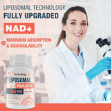 Suplemento NAD+ Liposomal 2000MG, Energía y Claridad, 90 Caps