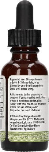 Extracto Orgánico de Ashwagandha, Banyan Botanicals, 1 fl oz