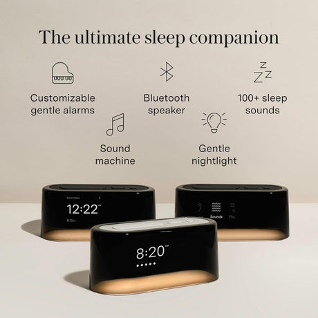 Reloj despertador inteligente con sonido, luz y Bluetooth
