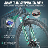 Bicicleta Eléctrica ANCHEER 500W, 21 Velocidades, Gladiator