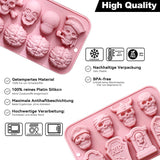 Moldes de Chocolate Halloween - Silicona - Calavera y Tumba (2PCS)