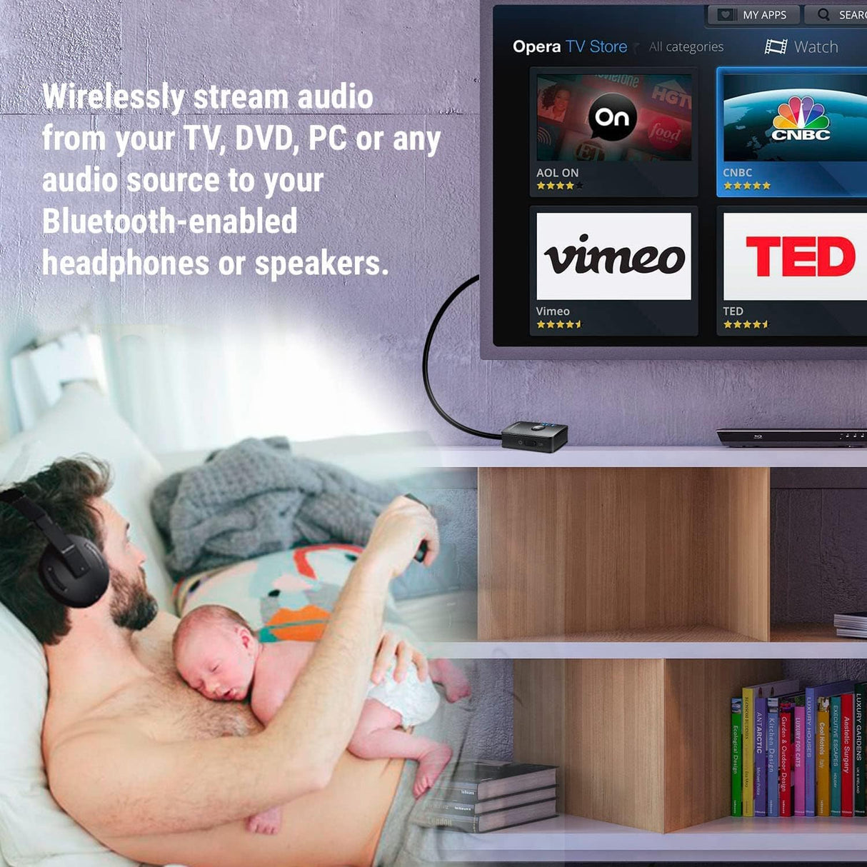 Adaptador de transmisor Bluetooth