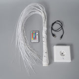 Árbol de Luz LED 2 pies, 60 LED RGB, con Control Remoto