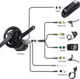 Kit de conversión TSDZ8 750W para bicicleta eléctrica