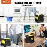 Ventilador VEVOR Utilitario 600 CFM, Secado y Enfriamiento