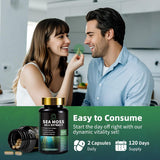 Suplemento Hombre con Shilajit y Sea Moss, 240 cápsulas