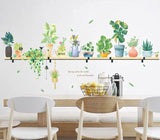ROFARSO Pegatinas de Pared Plantas Tropicales 42.9'' x 40.2