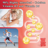 Gomitas de Magnesio Glycinate 800mg sin azúcar, Calma y Sueño
