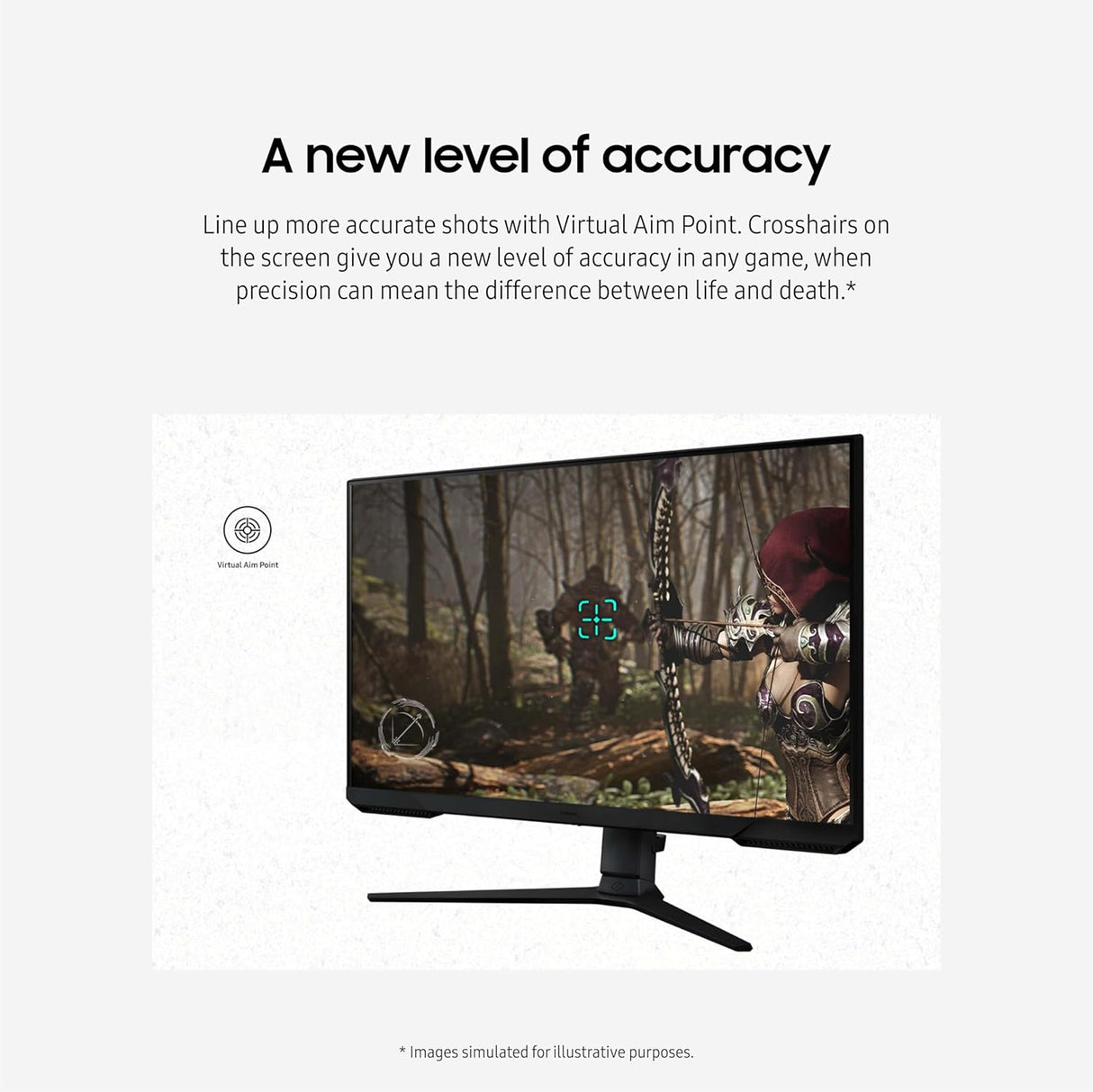 Monitor Gaming Samsung 24 FHD 180Hz 1ms FreeSync G30D