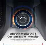 Elíptica de escritorio Sunny Health & Fitness, portátil, magnética