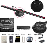 Ventilador Holográfico 3D Missyou, 16.5 Proyector 700 Videos