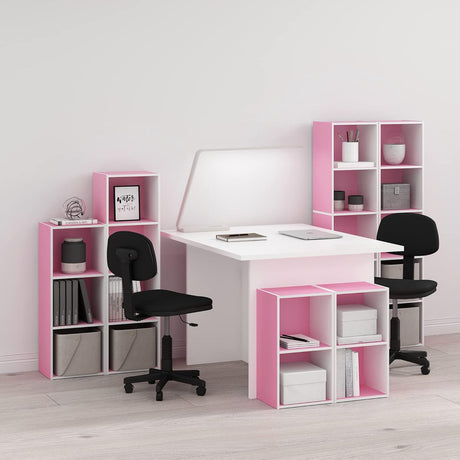 Estantería para libros, 5 niveles, cubos - Furinno Luder