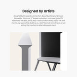 Televisor QLED 4K, Samsung, Diseño L, Alexa, QN55LS01D