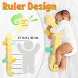 Juguete musical dinosaurio LIGHTDESIRE, suave, con texturas, 0-12 meses