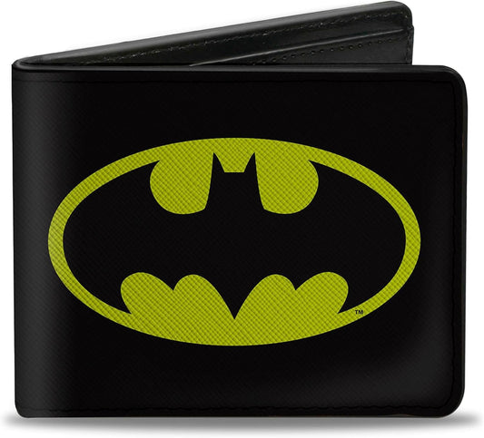 Cartera DC Comics Bifold Batman Bat Signal Cuero Vegano