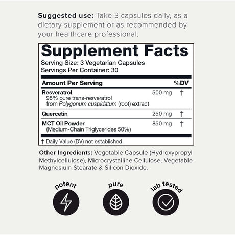 Suplementos Alimenticios Mezcla de resveratrol