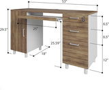 Escritorio Venice - Crafts & Comfort, 3 Cajones, Soporte CPU