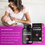 Suplemento de inositol e inositol D-Chiro Polvo B8 con vitex