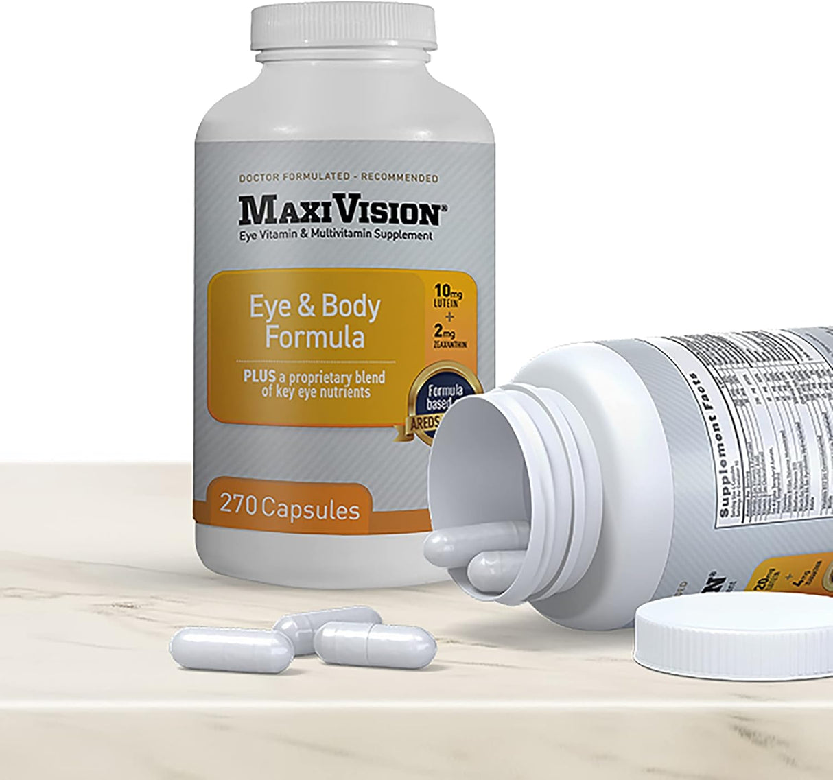 Suplementos Alimenticios 270 Cápsulas de Vitaminas Ojos