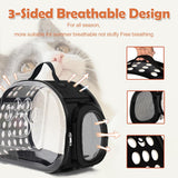 Transportadora BNOSDM Plegable para Gatos y Perros Pequeños