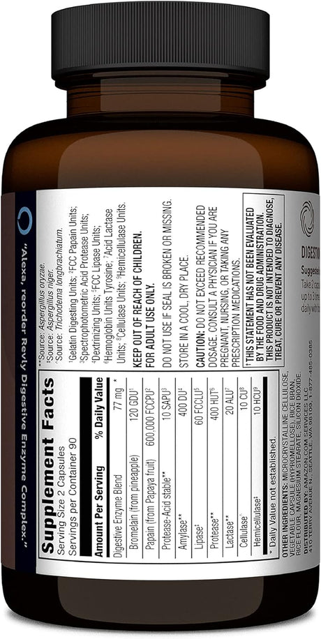 Suplemento Complejo enzimático para la digestión