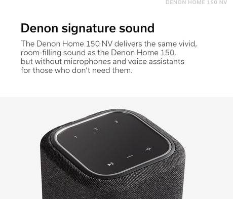 Altavoz Denon Home 150 NV, HEOS, AirPlay 2, Bluetooth, Compacto
