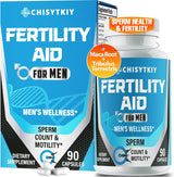 Suplemento para fertilidad masculina, 90 cápsulas